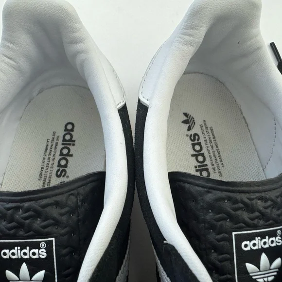Adidas Black and White Sneakers Classic Design Gazelle - Picture 3 of 7